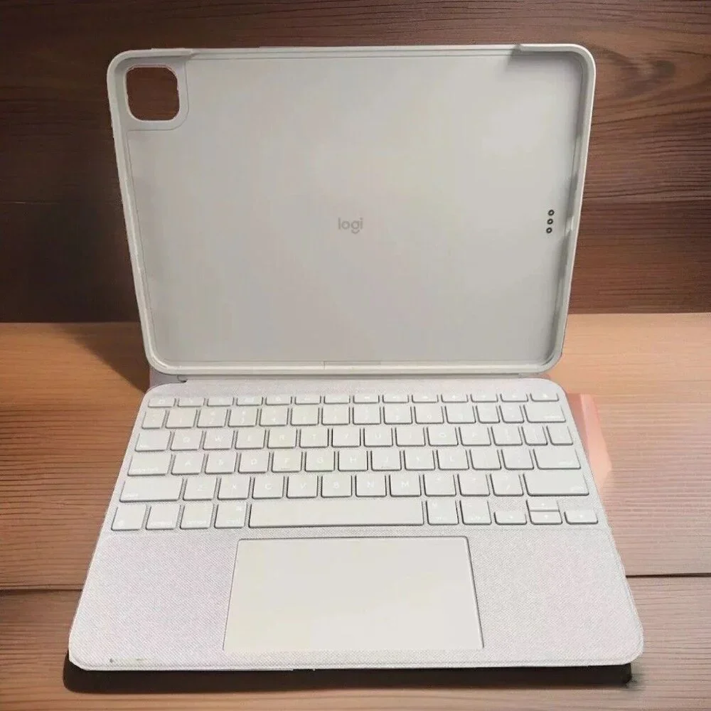 Logi Tablet Ebook Hard Case With Keyboard And Kickstand Grey